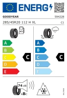 235/60R19 opona GOODYEAR ULTRAGRIP PERFORMANCE+ SUV XL AO 107H